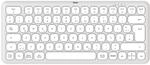 Hama Multi-Device-Tastatur WK-500 QWERTZ Kabellos Funk/Bluetooth Klein Wei&szlig;