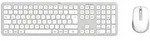 Hama Multi Device-Tastatur-Maus-Set WKM-550 Kabellos Wei&szlig;