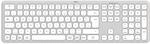 Hama Multi-Device-Tastatur WK-550 QWERTZ Kabellos Funk/Bluetooth Wei&szlig;