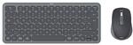 Hama Multi-Device-Tastatur-Maus-Set WKM-500 QWERTZ Kabellos Klein Schwarz