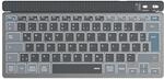 Hama Multi-Device-Tastatur WK-700 Kabellos Beleuchtet Klein Schwarz