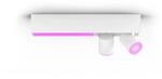 Philips Hue LED-Deckenleuchte Centris mit 2 Spots White & Color Ambiance Wei&szlig;