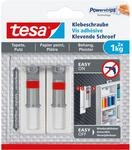 Tesa Klebeschraube f&uuml;r Tapeten und Putz verstellbar (max. 1 kg)