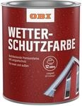 OBI Wetterschutzfarbe Nordischgelb seidenmatt 750 ml