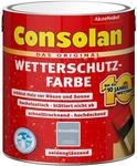 Consolan Wetterschutzfarbe Horizontblau Seidengl&auml;nzend 2,5,