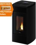 Freepoint Pelletofen Duke Stahl Anthrazit 14 kW mit Automatik