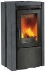 La Nordica Ester Kaminofen Naturstein Schwarz 8,2 kW mit Automatik