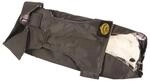 Fashion Dog Hundemantel mit Kunstpelz-Futter Grau 43 cm