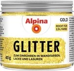 Alpina Kreativ-Glitter f&uuml;r Anstrichmittel Gold 40 g