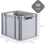 PROREGAL SuperSparSet 10x Eurobox NextGen Grip mit Scharnierdeckel und Gr&uuml;nen