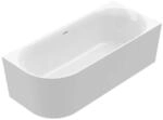 Ottofond Badewanne Mince Corner Links 180 cm x 80 cm Wei&szlig;