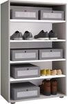 VCM Schuhschrank Lona Grau