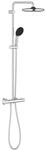 Grohe Duschsystem Vitalio Start 250 Chrom Rund mit Thermostat