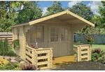 Lasita Gartenhaus Lola 2 Natur/Unbehandelt 300 cm x 300 cm