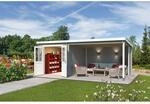 Lasita Gartenhaus Saint Paul 570 cm x 275 cm Lichtgrau
