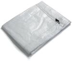 KARAT Abdeckplane Leno Extra Rei&szlig;fest Wasserdicht mit &Ouml;sen 140 g/m&sup2; Wei&szlig; 3...