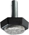 Hettich Bodenausgleichs-Schraube mit Filz M8 x 30 x 23 mm 2 Stk.