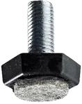 Hettich Bodenausgleichs-Schraube mit Filz M10 x 30 x 23 mm 2 Stk.