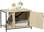 PawHut Katzenschrank für Katzentoilette mit Magnetischer Tür PawHut Katzenschrank für Katzentoilette mit Magnetischer Tür