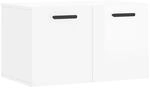 vidaXL Wandschrank Hochglanz-Wei&szlig; 60x36,5x35 cm Holzwerkstoff Modell 7