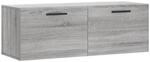 vidaXL Wandschrank Grau Sonoma 100x36,5x35 cm Holzwerkstoff Modell 6