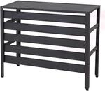 MCW Alu Verkleidung F&uuml;r Klimaanlage/W&auml;rmepumpe K59 Metall 73x90x38cm Grau