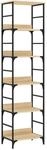 vidaXL B&uuml;cherregal Sonoma-Eiche 50x33x188,5 cm Holzwerkstoff