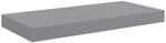 vidaXL Schweberegal Grau 50x23x3,8 cm MDF 323850