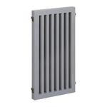 Relaxdays Treppenschutzgitter MDF Grau Verstellbar Zusammenklappbar 92 cm x 154 cm x