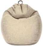 Green Bean Sitzsack Home XXL 100 x 120 x 50 cm Linen Waschbarer Bezug Sand