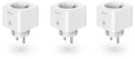 Hama Smarte WLAN-Steckdose Matter 3.680W Sprach-/Appgesteuert 3er-Pack