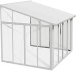 Palram - Canopia Wintergarten San Remo 310 cm x 314 cm x 277 cm Wei&szlig;