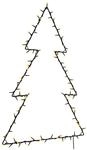 vidaXL Weihnachtsbeleuchtung Weihnachtsbaum-Silhouette 115 LEDs 4019603