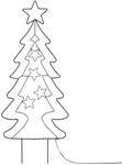 ECD Germany LED Gartenstecker Weihnachtsbaum 87cm 90 LEDs Warmwei&szlig; 6 Std Timer