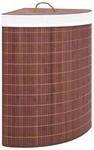 vidaXL Eck-W&auml;schekorb Bambus Braun 60 L 320760