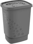 Rotho W&auml;schesammler Flowers 55, Anthrazit
