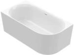 Ottofond Badewanne Mince Corner XS Rechts 155 cm x 80 cm Wei&szlig;