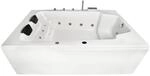Basera&reg; Indoor Whirlpool Badewanne XXL Milos 2 Personen Basic 190 x 120 cm