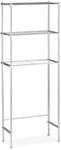 Relaxdays &Uuml;berbauregal Eisen Silber 3 Ablagen 162 cm x 63 cm x 30 cm 3,5 kg