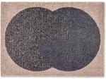 Sch&ouml;ner Wohnen Sauberlaufmatte Manhattan Semi-Circle 50 cm x 70 cm Anthrazit
