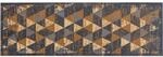 Astra Sauberlaufmatte Miabella Design Dreiecke Grau-Braun ca. 50 cm x 150 cm