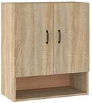 vidaXL Wandschrank Sonoma-Eiche 60x31x70 cm Holzwerkstoff Modell 2