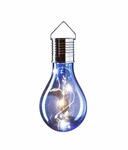Marelida LED Solar Gl&uuml;hbirne M Lichterkette Solarleuchte Balkon Garten...