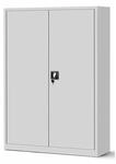 Jan Nowak B&uuml;ro Aktenschrank Metallschrank JAN II 115 x 185 x 40 cm Grau