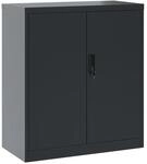 vidaXL Aktenschrank Anthrazit 79x40x90 cm Stahl
