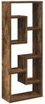 vidaXL Wandregal R&auml;uchereiche 36x16x90 cm Holzwerkstoff 815846