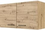 Flex-Well Exclusiv K&uuml;chen-Oberschrank Cara 100 x 55cm Artisan Eiche Nachbildung
