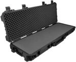 Tectake Gewehrkoffer Aus Robuster Hartschale Mit Schnappverschluss 113 50 x 41 x 16