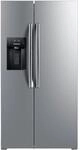 Wolkenstein Side-by-Side K&uuml;hl-Gefrierkombination WSBS556NFICMEIX Inox-Design