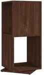 vidaXL Drehregal Braun Eiche-Optik 34,5x34,5x75,5 cm Holzwerkstoff 339563